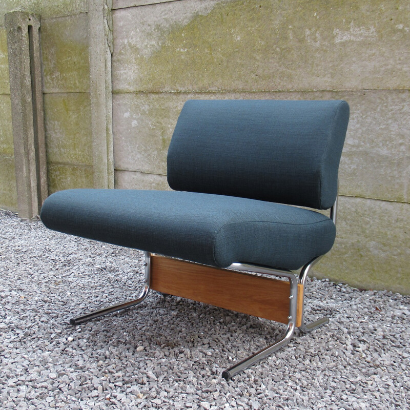Pair of Caracas low chairs by Pierre Guariche for Meurop - 1960s