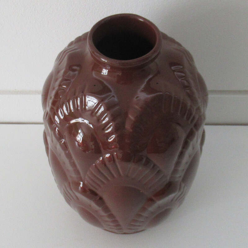 Boch Keramis vase number 1117 by Charles Catteau - 1930s