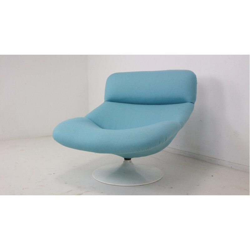 Artifort F518 Lounge Swivel Chair by Geoffrey Harcourt - 1970s