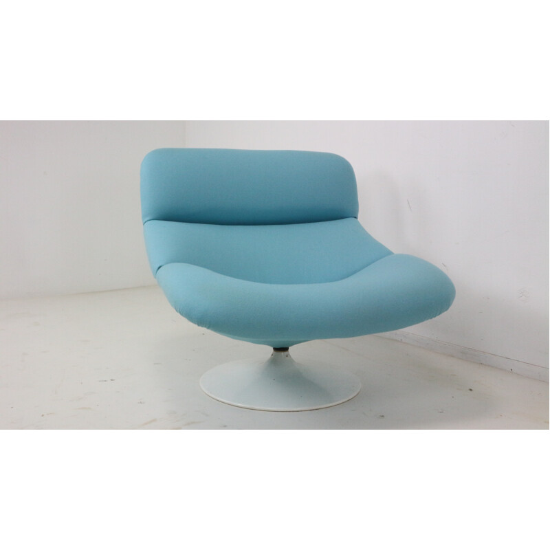 Artifort F518 Lounge Swivel Chair by Geoffrey Harcourt - 1970s