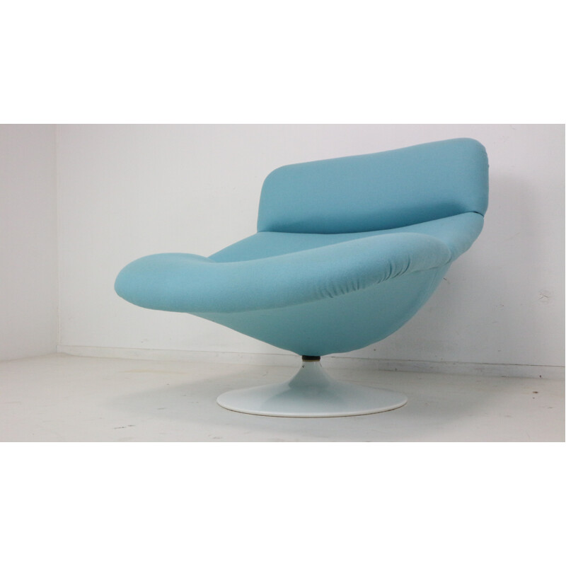 Artifort F518 Lounge Swivel Chair by Geoffrey Harcourt - 1970s