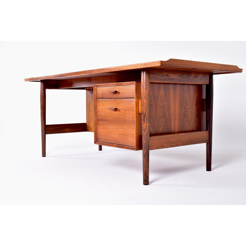 Vintage desk in rio rosewood by Arne Vodder - 1960s