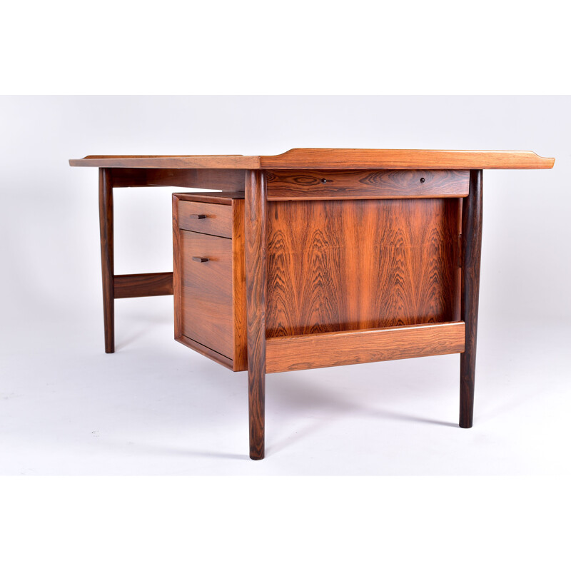 Vintage desk in rio rosewood by Arne Vodder - 1960s