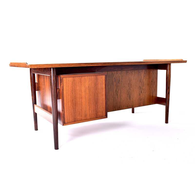 Bureau de Arne Vodder en palissandre de Rio - 1960