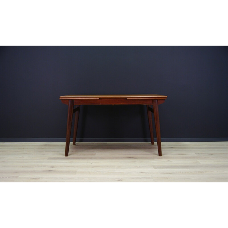 Table vintage en teck classique - 1980