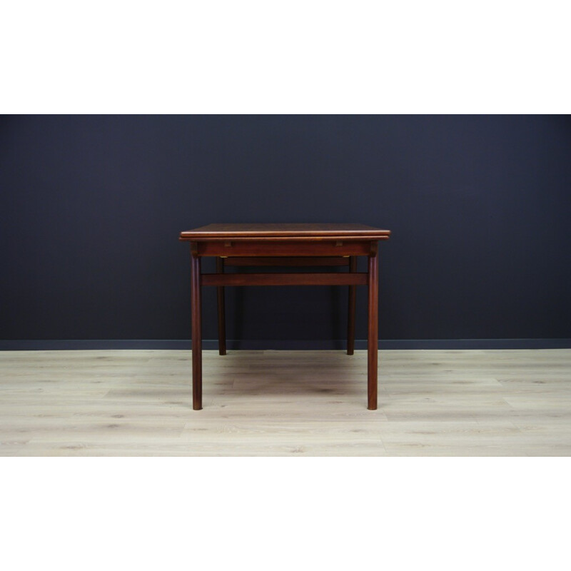 Vintage scandinavian classic teak table - 1980s