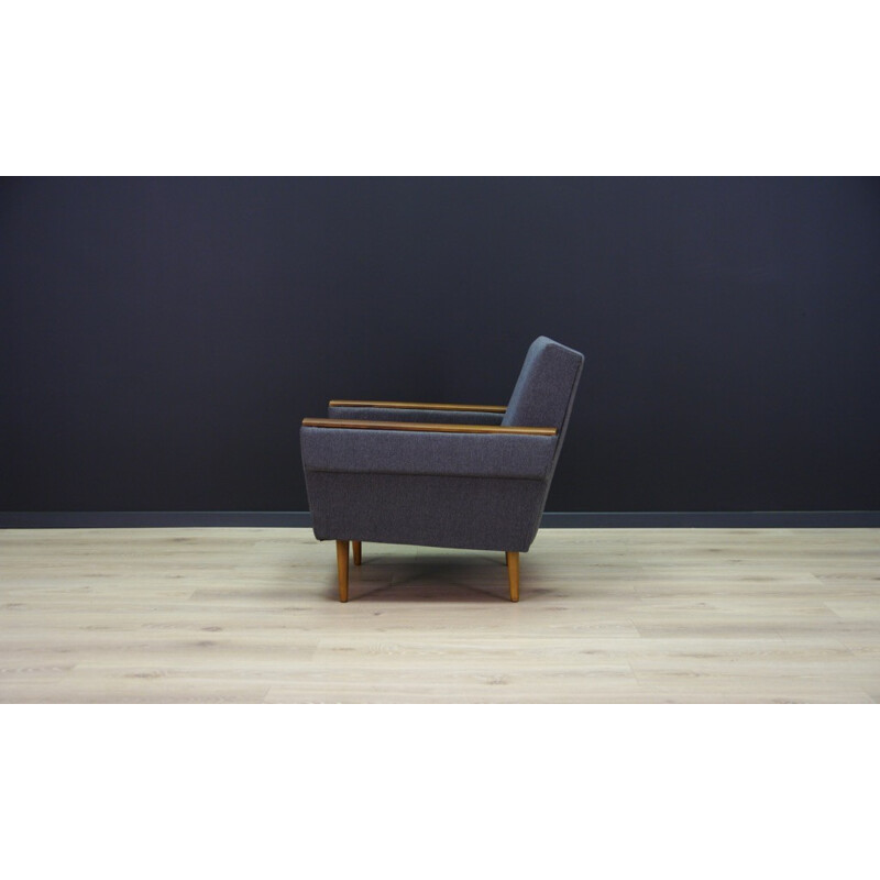 Vintage scandinavian armchair in teak - 1960s