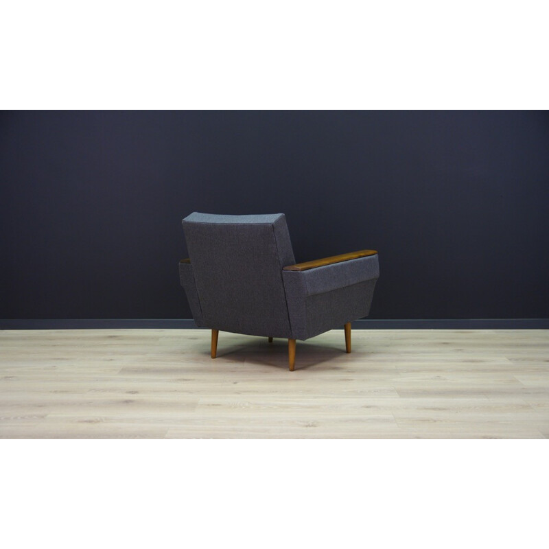 Vintage scandinavian armchair in teak - 1960s