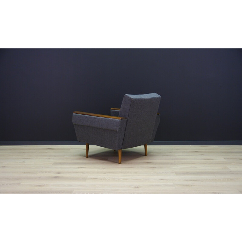 Vintage scandinavian armchair in teak - 1960s