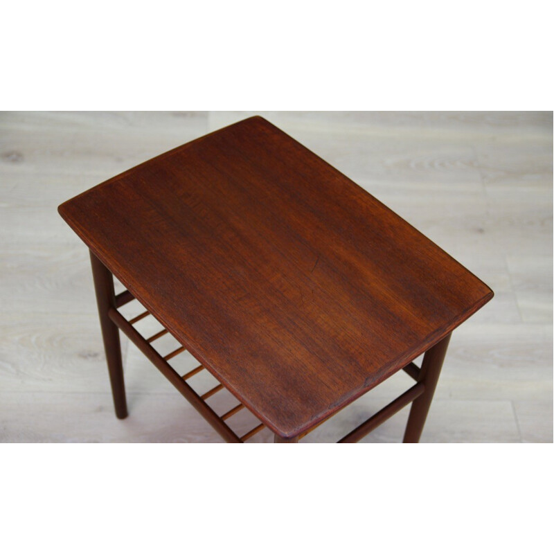 Vintage danish coffee table in teak - 1960s