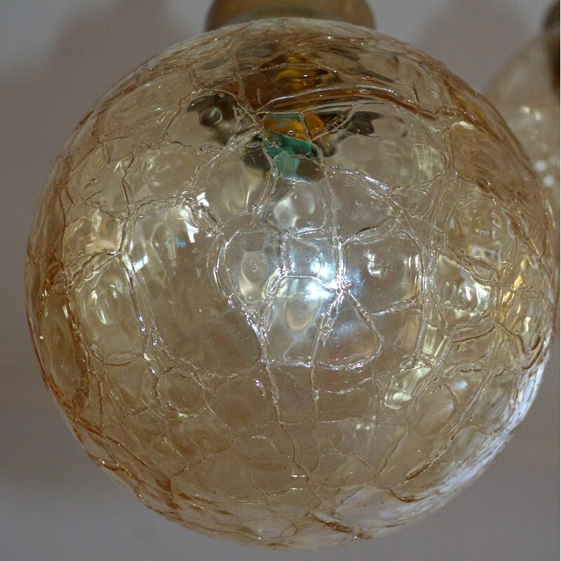 Cascade hanging lamp by Doria Leuchten - 1970s