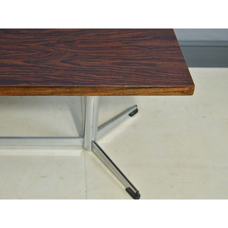 Vintage rosewood dutch coffee table - 1960s
