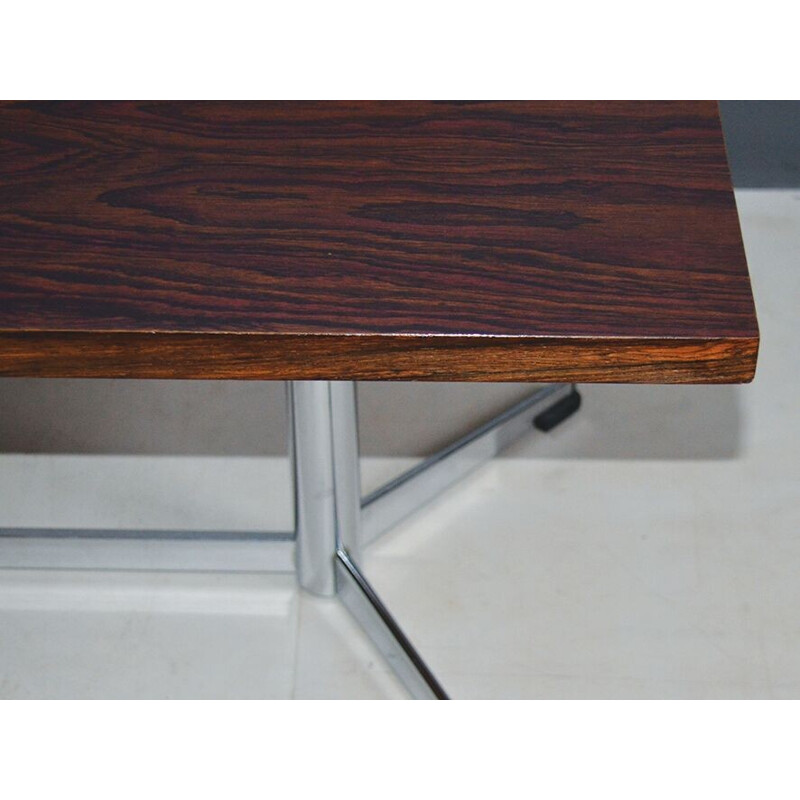 Vintage rosewood dutch coffee table - 1960s