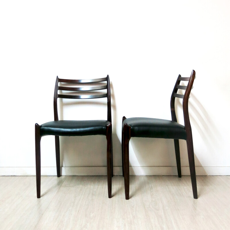 Rosewood Dining Set by Niels O. Moller for J. L. Møller Møbelfabrik - 1960s