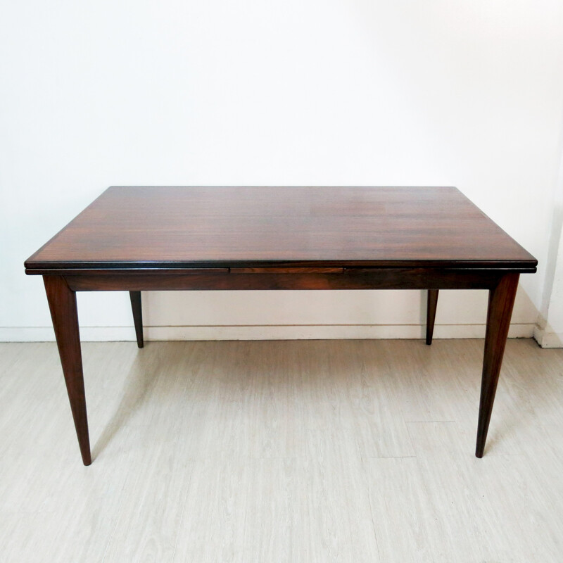 Model 12 Rosewood Dining Table by Niels O. Møller for J. L. Møller Møbelfabrik - 1960s