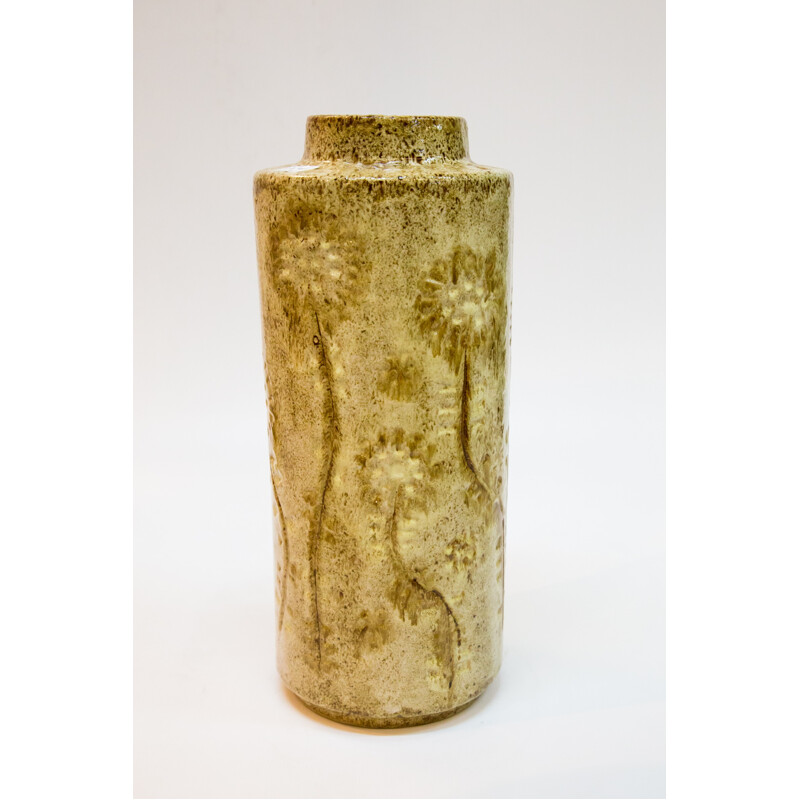 Large pyrogranite floor Vase by Gyorgy Furtos for Zsolnay - 1970s