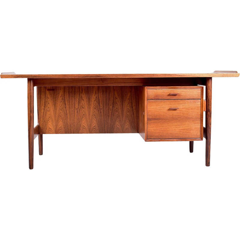 Bureau de Arne Vodder en palissandre de Rio - 1960