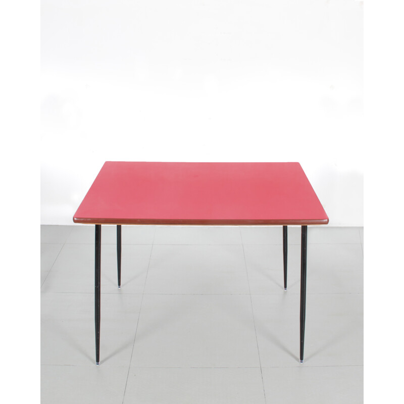 Small dining table in formica - 1950