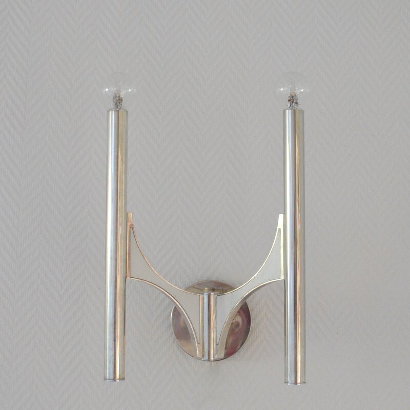 Applique chandelier par Gaetano Sciolari - 1960