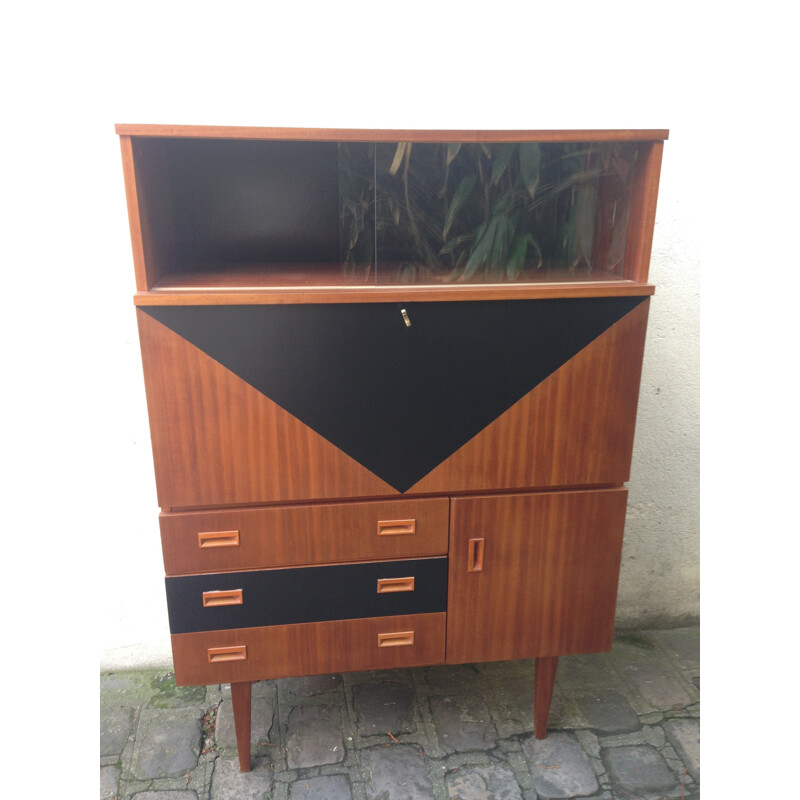 Vintage secretary in teak - 1960s