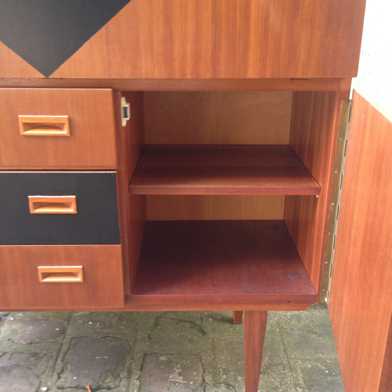 Vintage secretary in teak - 1960s