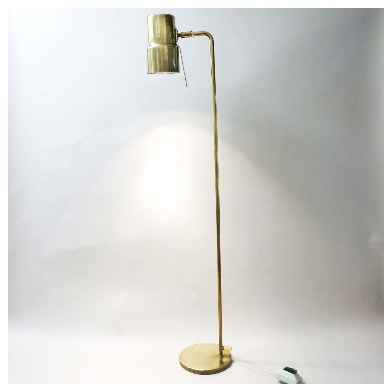 Industrial lamp in brass, JAKOBSSON  - 1960s