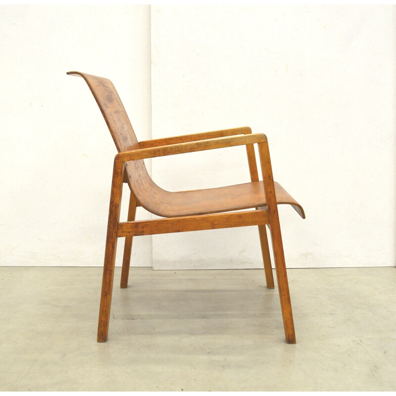 Rare Alvar Aalto Hallway Chair 403, Finland - 1930s