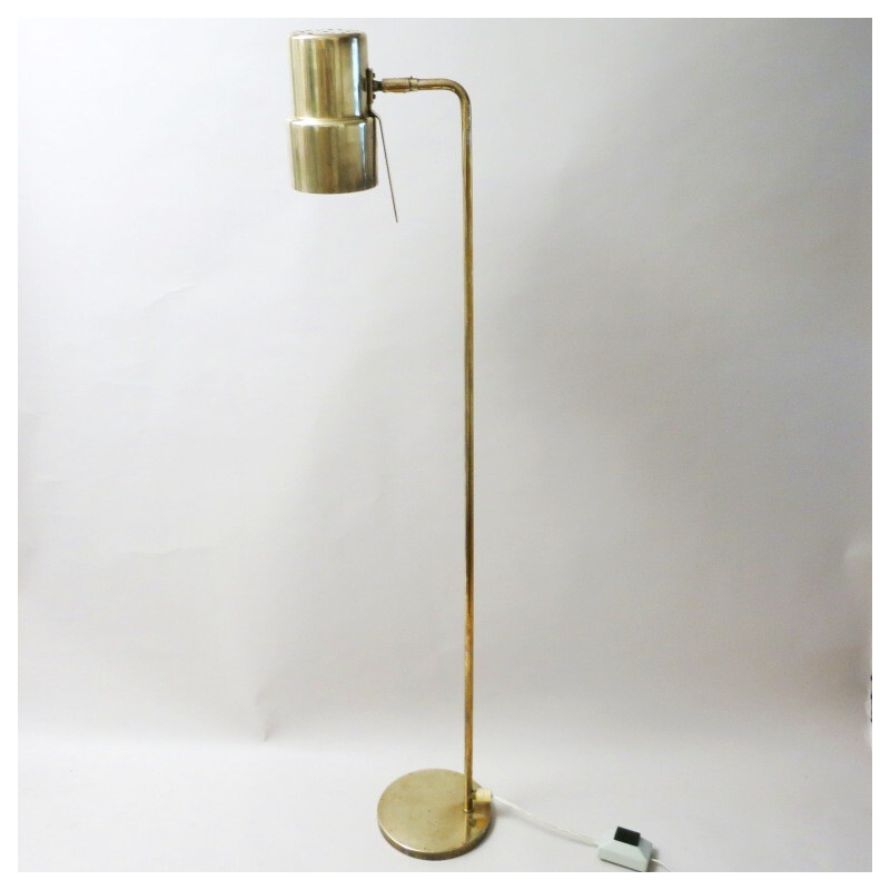 Industrial lamp in brass, JAKOBSSON  - 1960s