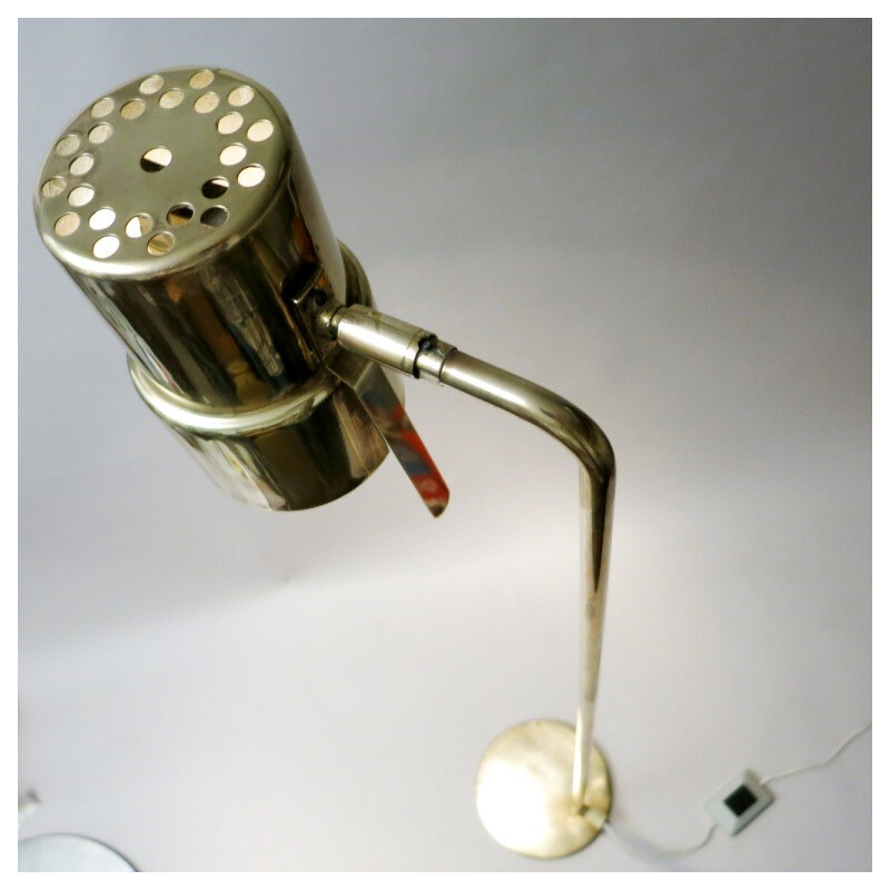 Industrial lamp in brass, JAKOBSSON  - 1960s