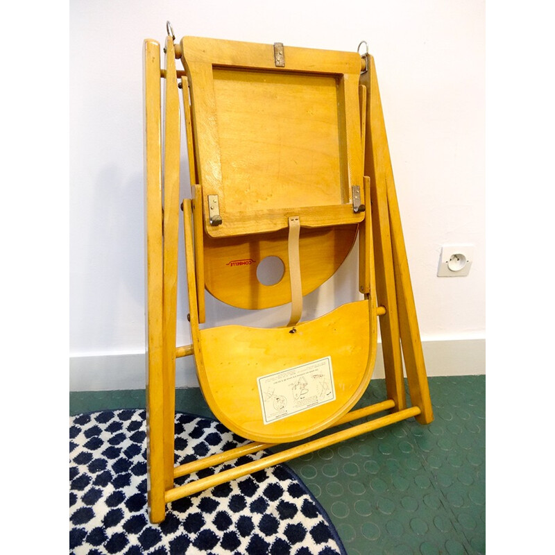 Vintage Highchair for Children by Combelle - 1970s