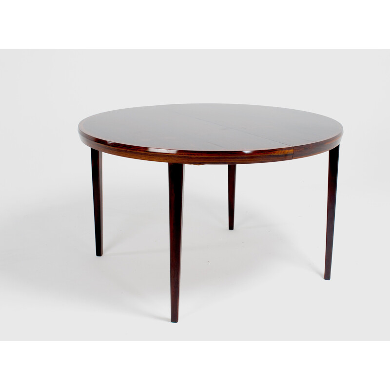 Scandinavian rosewood table - 1960s