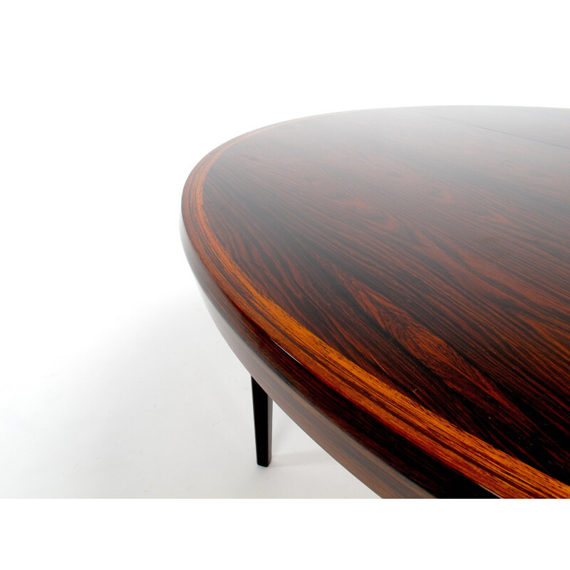 Scandinavian rosewood table - 1960s