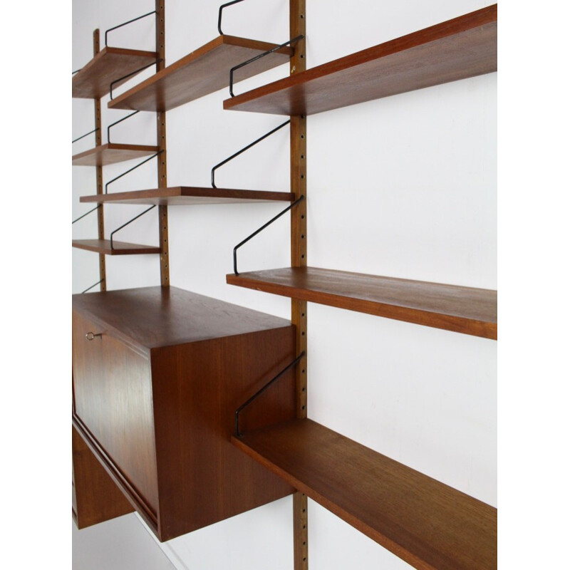 Royal System wall unit by Pool Cadovius for Cado Denmark - 1960s