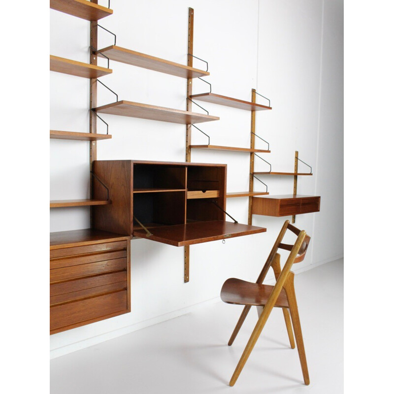 Royal System wall unit by Pool Cadovius for Cado Denmark - 1960s