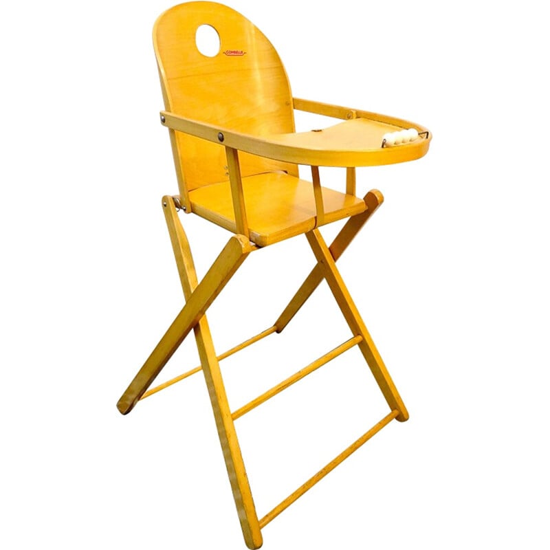 Chaise haute repliable pour enfant de Combelle - 1970