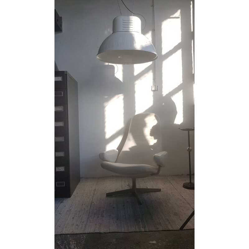Vintage Industrial Factory Lamp from Predom-Mesko - 1960s