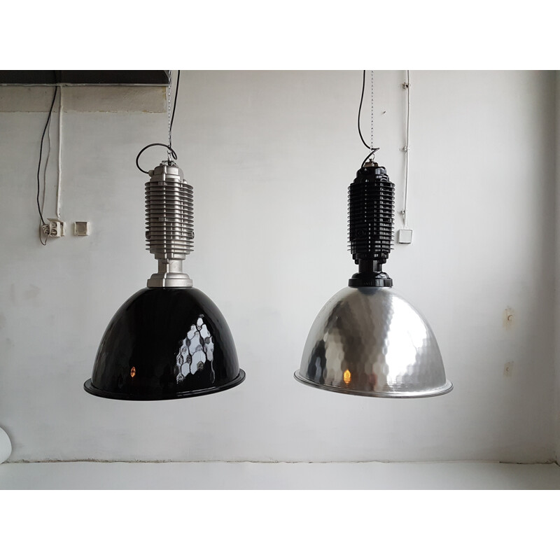 Industrial Factory Lamp by Charles Keller for Zumtobel - 1980s