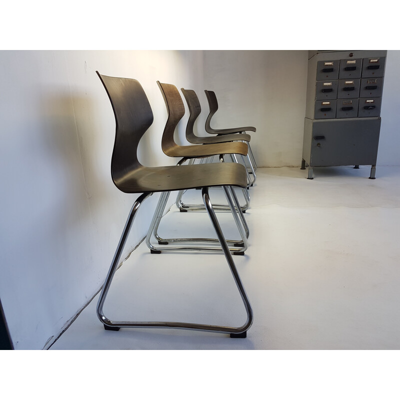 Cadeiras Vintage de Adam Stegner para Flötotto - 1960