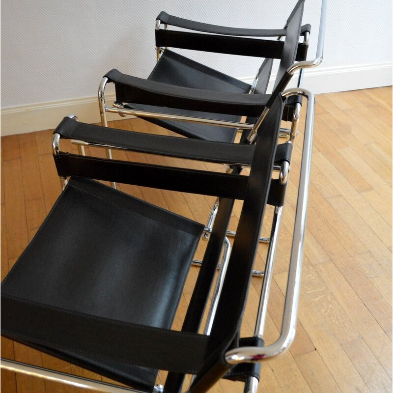 Paire de fauteuils Wassily par Marcel Breuer - 1970