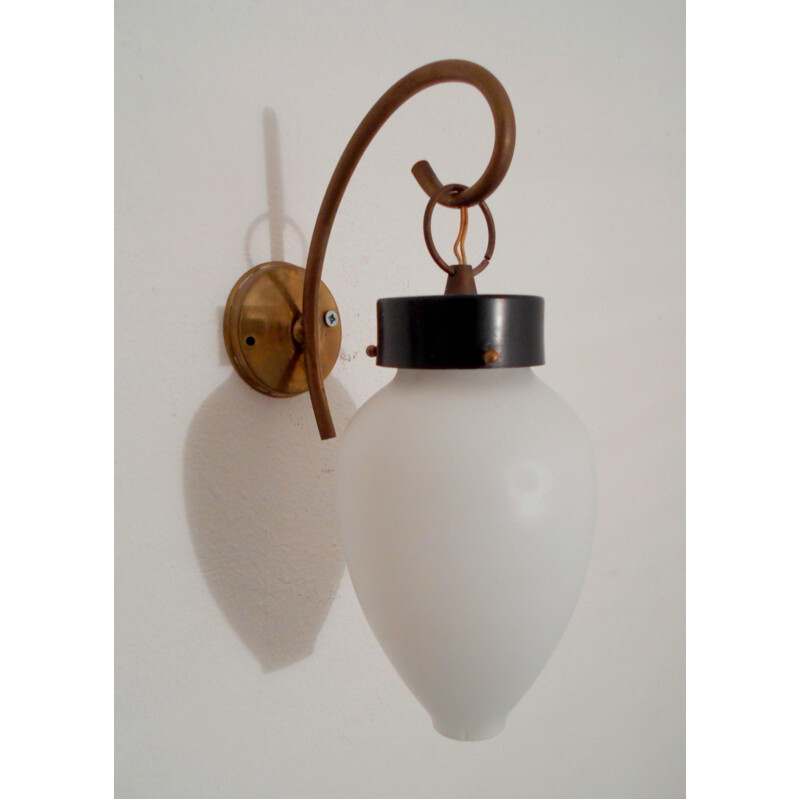 Set of 2 vintage wall lamps by Stilnovo - 1950s