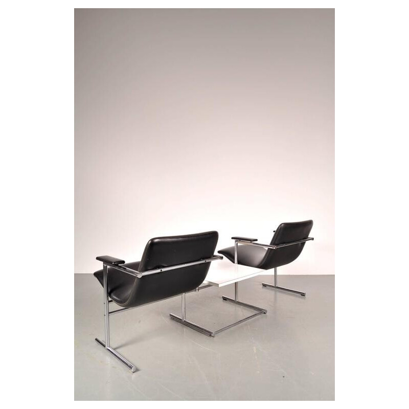 Tandem Seating by Rudi Verelst for Novalux - 1960s