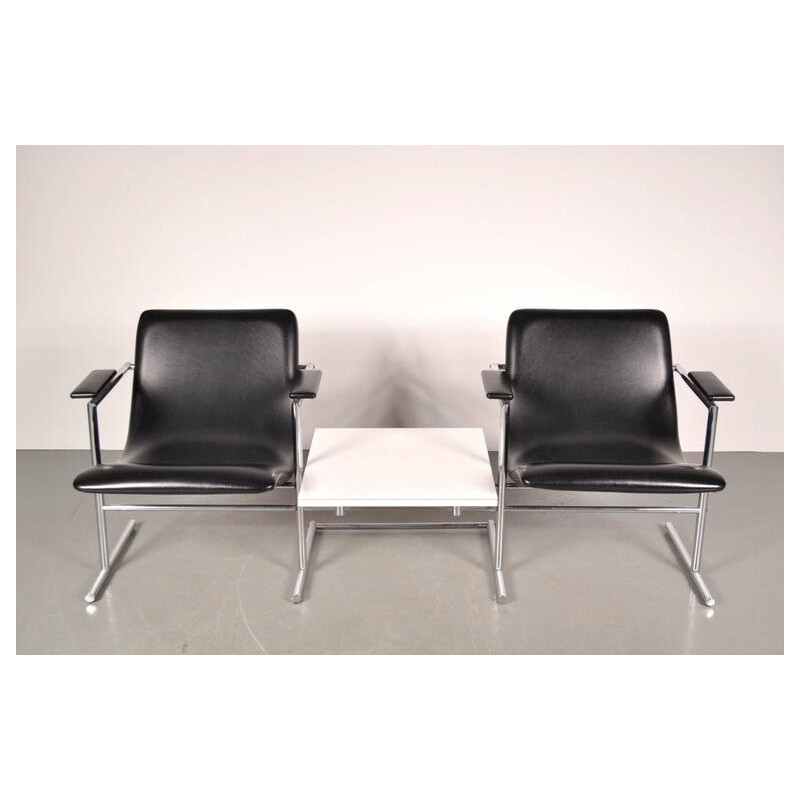 Tandem Seating by Rudi Verelst for Novalux - 1960s