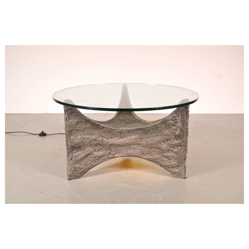 Vintage Brutalist Coffee Table - 1960s