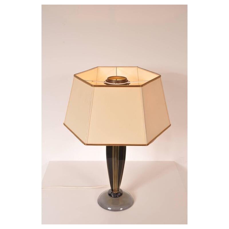 Table Lamp by Flavio Poli for Seguso - 1960s