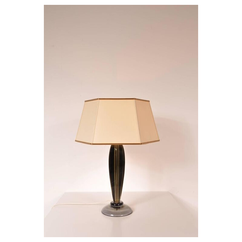 Table Lamp by Flavio Poli for Seguso - 1960s