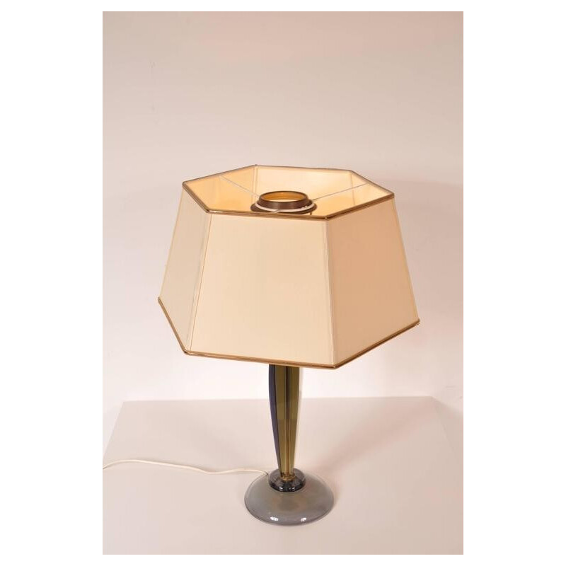 Lampe de table par Flavio Poli pour Seguso - 1960