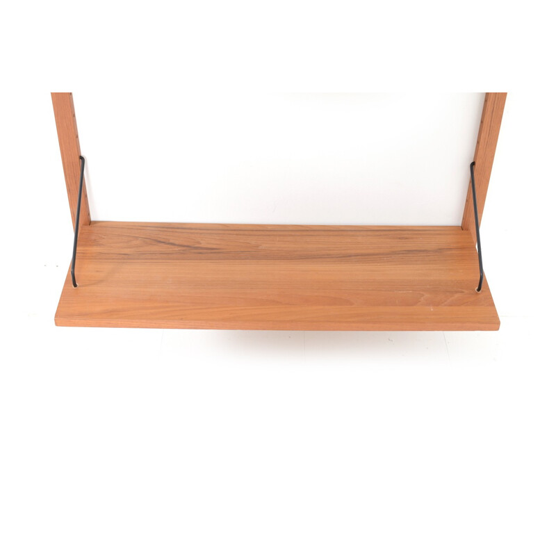 Wall shelves in teak by Poul Cadovius for Cado - 1960s