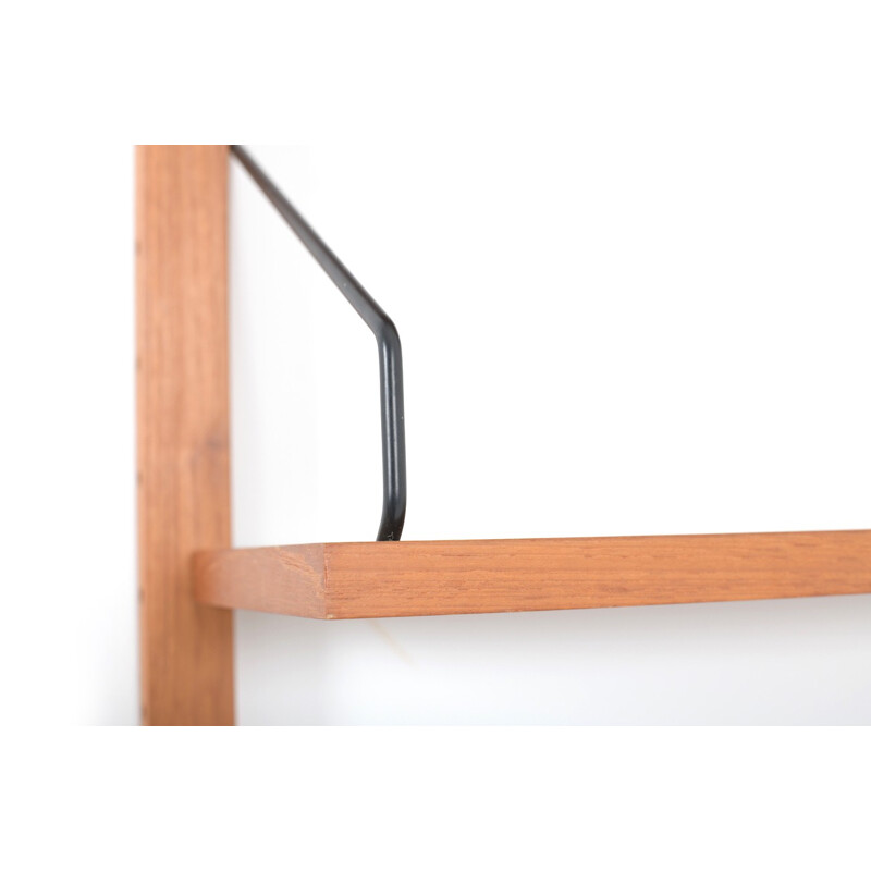 Wall shelves in teak by Poul Cadovius for Cado - 1960s