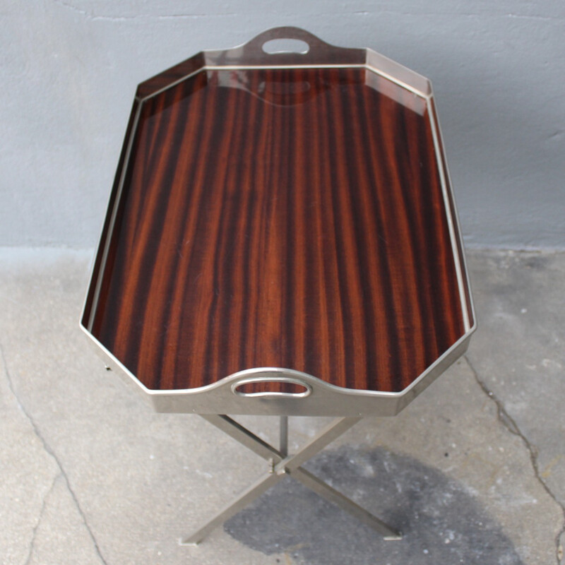 Mid century Mahogany trolley - 1970s