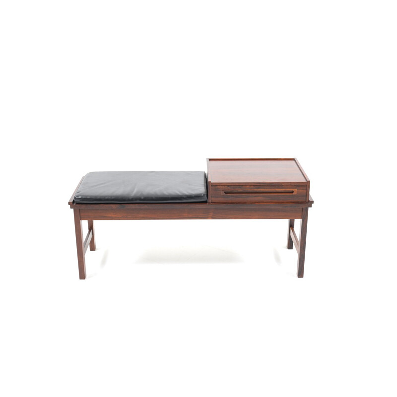 Danish Bench in Rosewood - 1960s